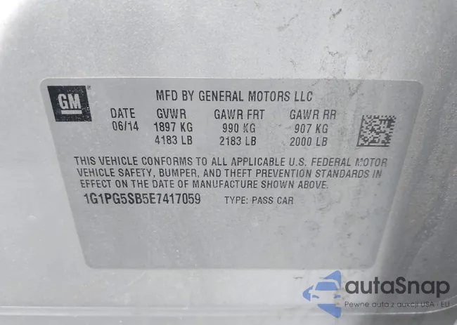1G1PG5SB5E7417059: 44179900