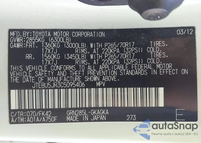 JTEBU5JR3C5095406: 44179397