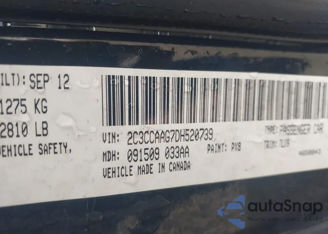 2C3CCAAG7DH520739: 44180424