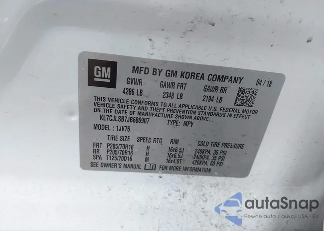 KL7CJLSB7JB686907: 44180559