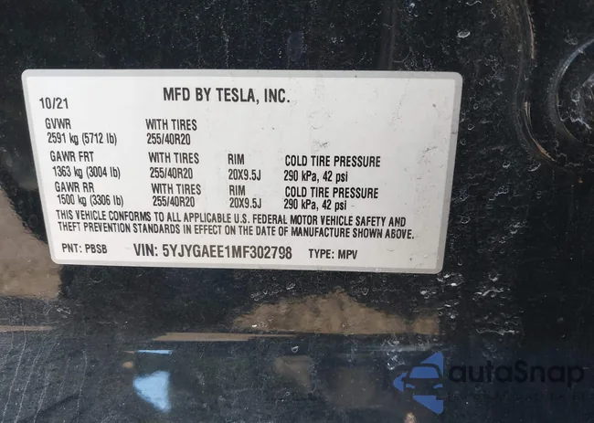 5YJYGAEE1MF302798: 44180574