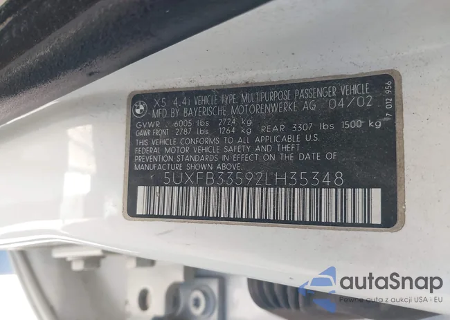 5UXFB33592LH35348: 44180652