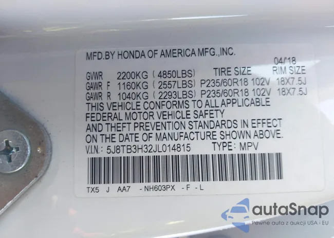 5J8TB3H32JL014815: 44180813