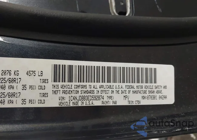 1C4NJDBB3ED592874: 44180969