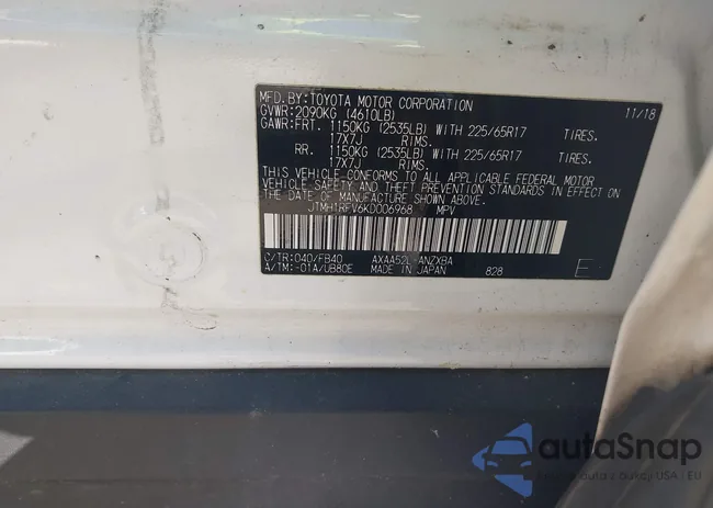 JTMH1RFV6KD006968: 44180038