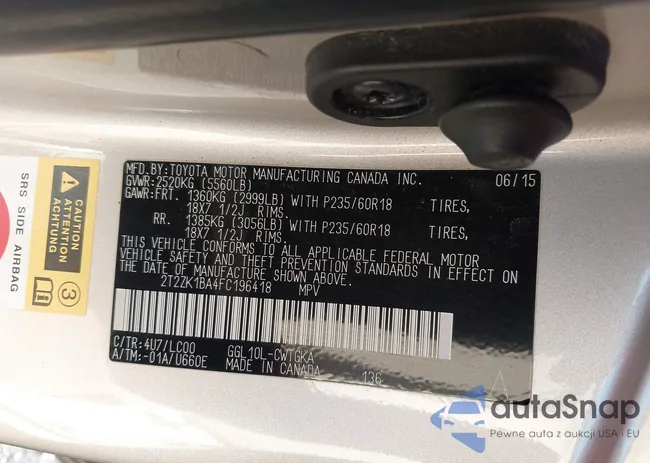 2T2ZK1BA4FC196418: 44180151