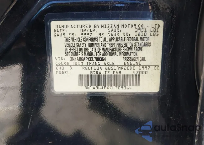 3N1AB6APXCL709364: 44180299