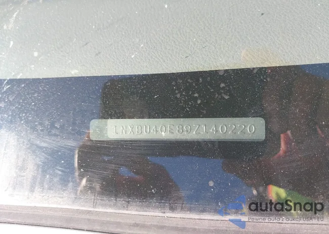 1NXBU40E89Z140220: 44181586
