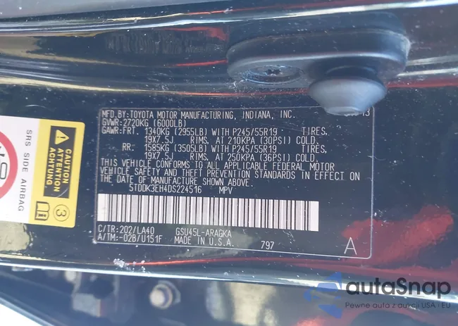 5TDDK3EH4DS224516: 44181693