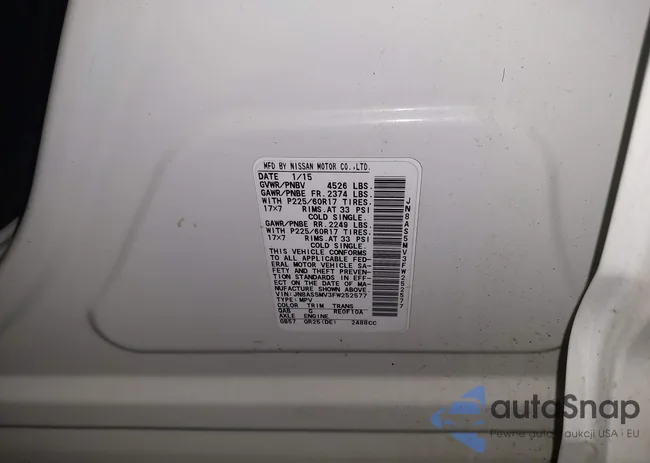 JN8AS5MV3FW252577: 44181731