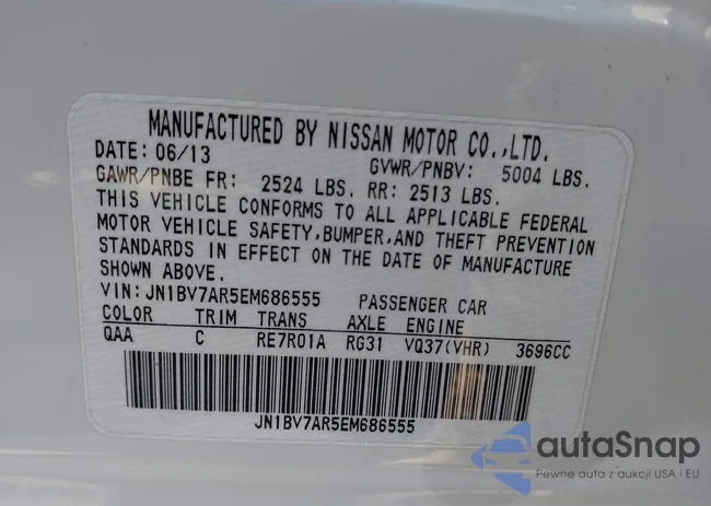 JN1BV7AR5EM686555: 44181280