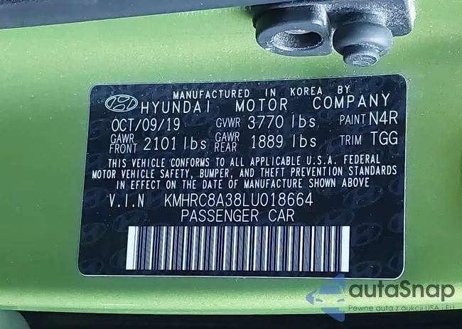 KMHRC8A38LU018664: 44181398