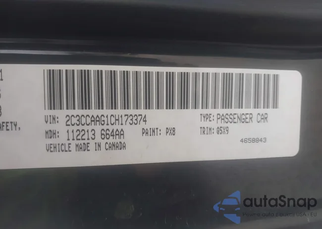 2C3CCAAG1CH173374: 44182435