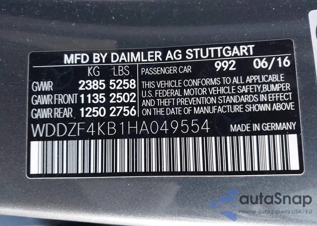 WDDZF4KB1HA049554: 44182473