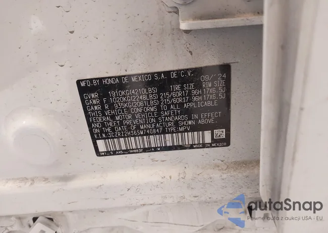 3CZRZ2H36SM740847: 44182478