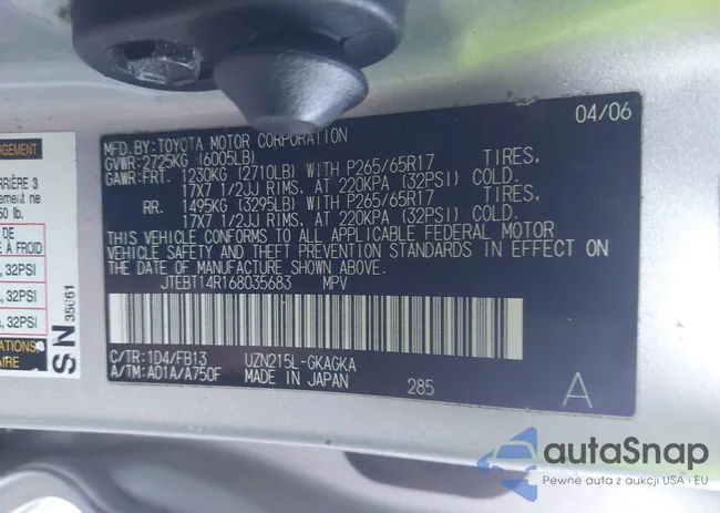 JTEBT14R168035683: 44182489