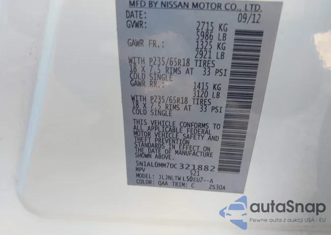 5N1AL0MM7DC321882: 44182528