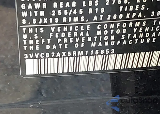 3VVCB7AX5RM115653: 44182797