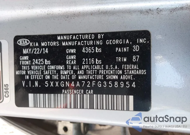 5XXGN4A72FG358954: 44182842