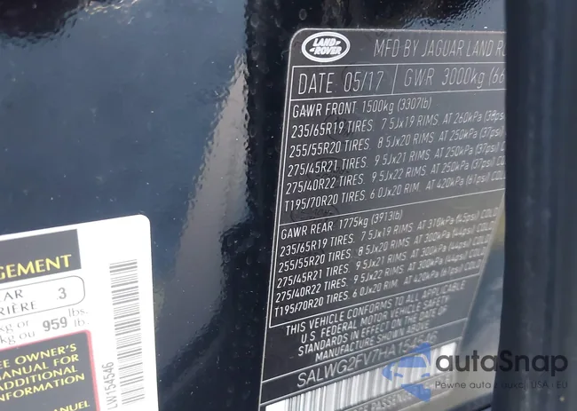 SALWG2FV7HA154546: 44182898