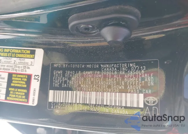 2T1BU4EE7DC128336: 44182104