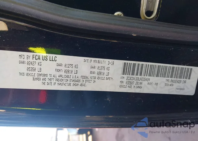 2C3CDXJG9JH235424: 44182109