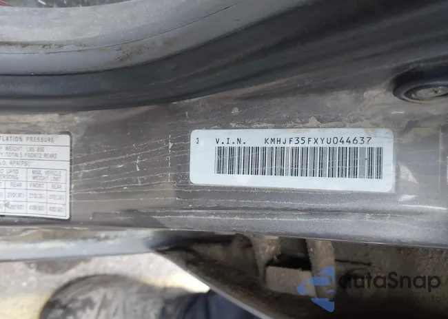 KMHJF35FXYU044637: 44182261