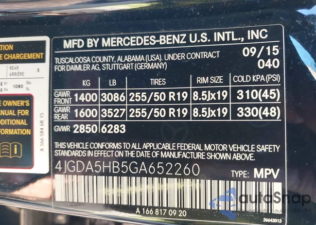 4JGDA5HB5GA652260: 44182343