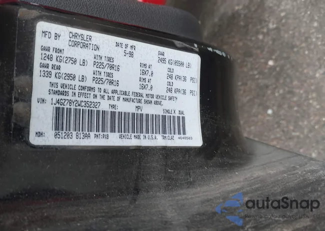 1J4GZ78Y1VC573433: 44182353