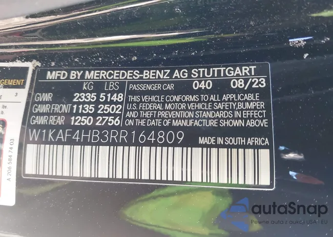 W1KAF4HB3RR164809: 44183413