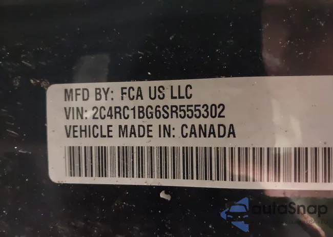 2C4RC1BG6SR555302: 44183436