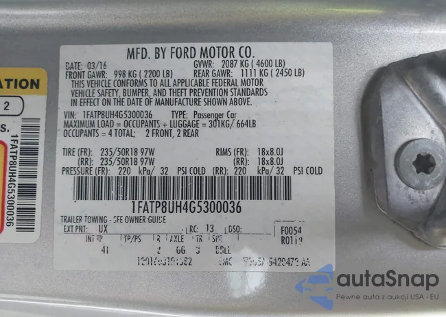 1FATP8UH4G5300036: 44183715