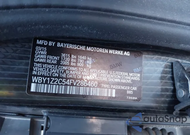 WBY1Z2C54FV286460: 44183804