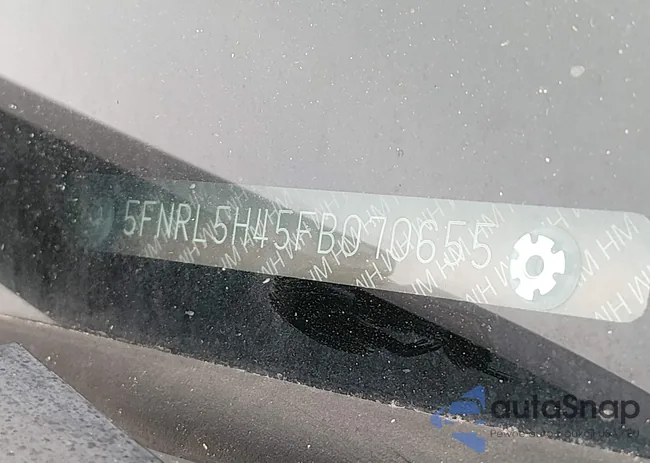 5FNRL5H45FB070655: 44183028