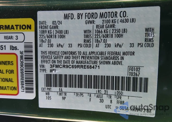 3FMCR9C69RRE68471: 44183080