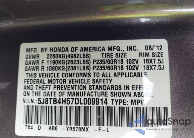 5J8TB4H57DL009914: 44183186