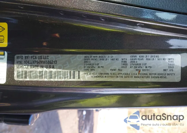 1C4JJXP64MW686213: 44183398