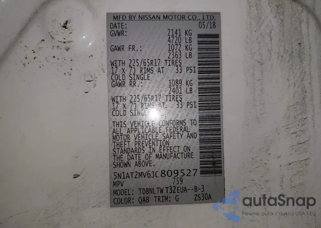 5N1AT2MV6JC809527: 44184560