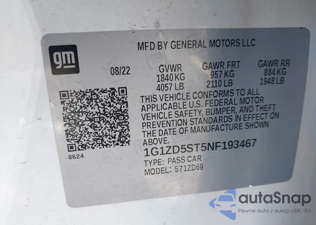 1G1ZD5ST5NF193467: 44184632