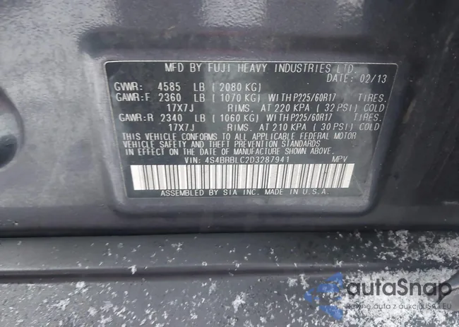 4S4BRBLC2D3287941: 44184808