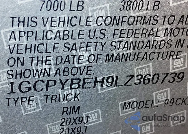 1GCPYBEH9LZ360739: 44184277