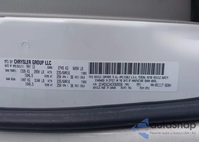 2C4RDGCG4CR369936: 44184357