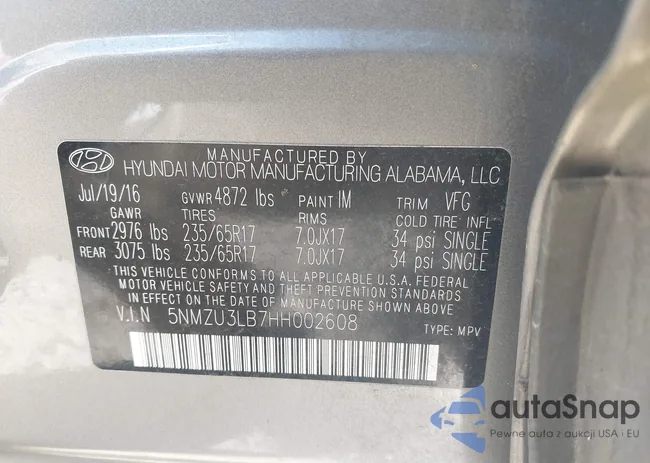 5NMZU3LB7HH002608: 44185534