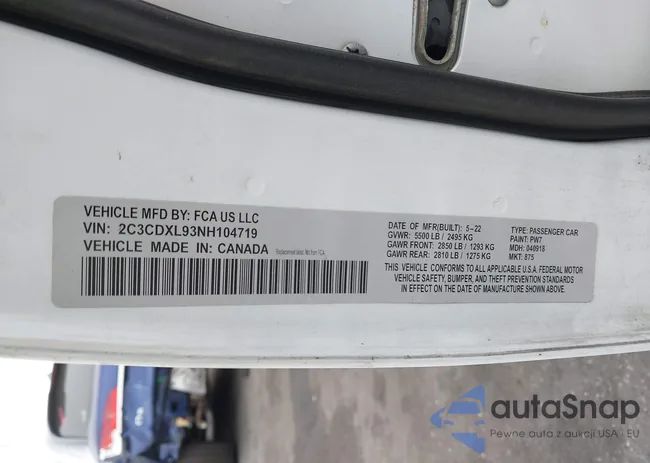 2C3CDXL93NH104719: 44185539