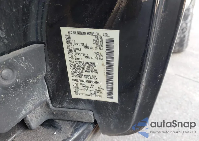 1N6BA06B75N534943: 44185553