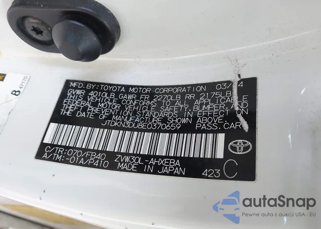 JTDKN3DU8E0370659: 44185599