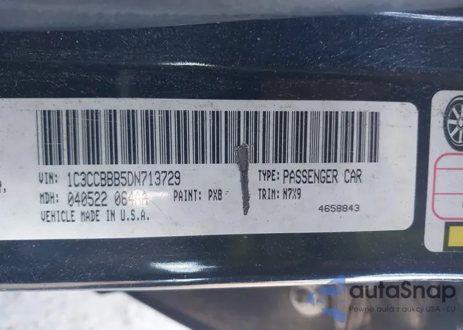 1C3CCBBB5DN713729: 44185639