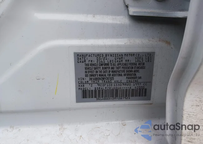 3N1AB8DV2MY287925: 44185664