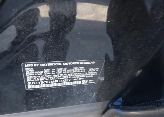 5UXTY5C07M9E39357: 44185688