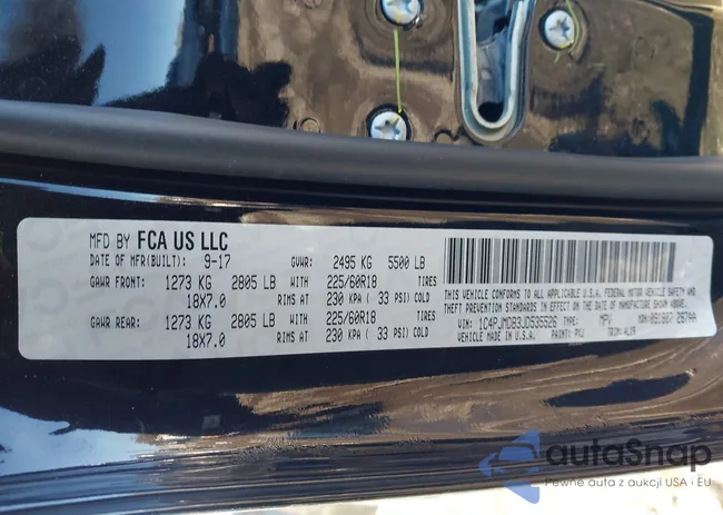 1C4PJMDB3JD535526: 44185726